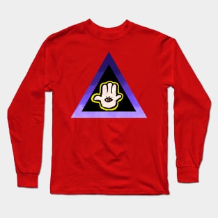 All Seeing Hand B Long Sleeve T-Shirt